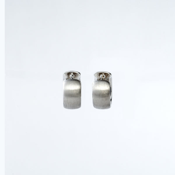 Sterling Silver Huggie Hoop Earrings