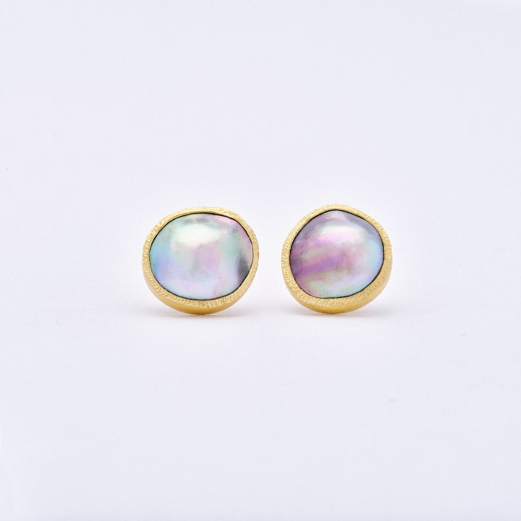 Pearl Post Earrings