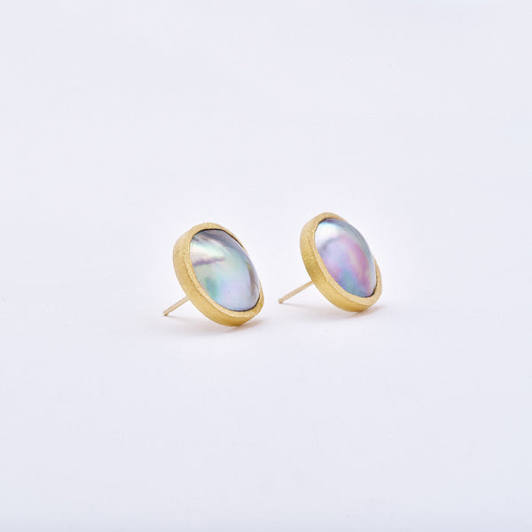 Pearl Post Earrings