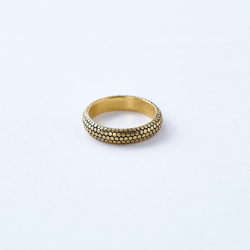 Yellow Gold Dot Band