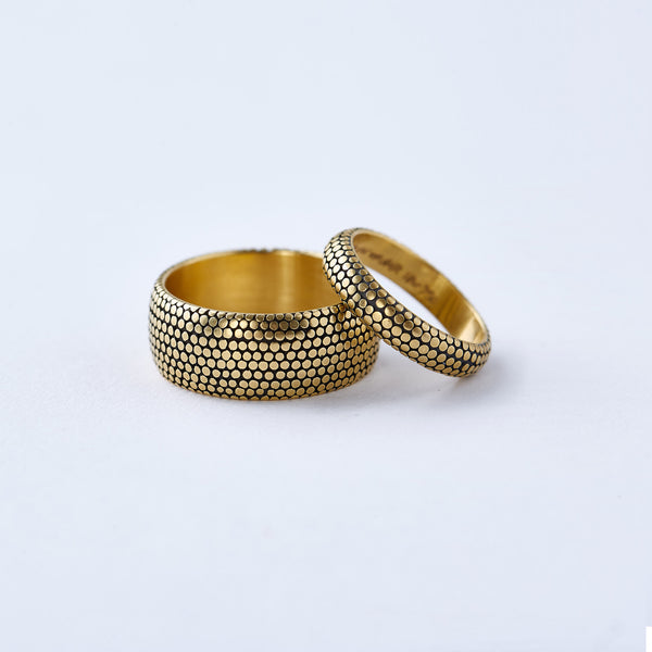 Yellow Gold Dot Band