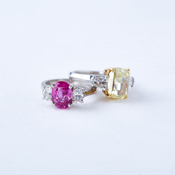 Yellow Diamond Ring