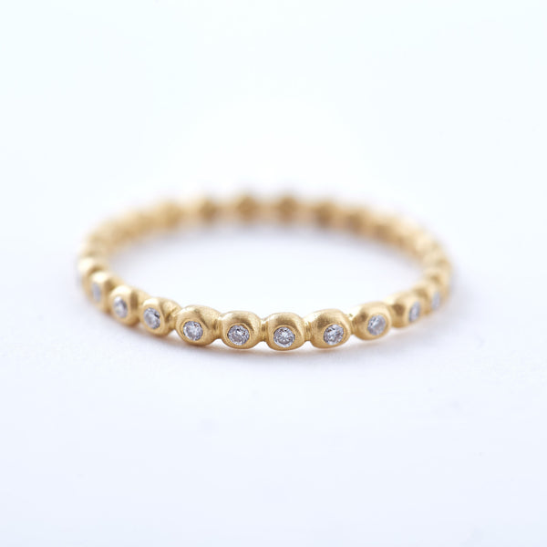 Diamond and Yellow Gold Porch Band
